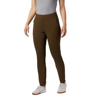 Columbia Back Beauty II Slim, Pantalones Verde Oliva Para Mujer | 308745-IKF